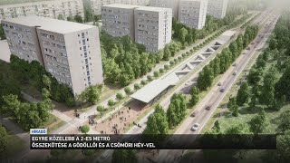 Egyre közelebb a 2 es metró összekötése a gödöllői és a csömöri hévvel [upl. by Yoshi]