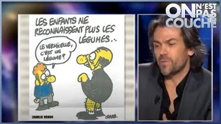 Aymeric Caron  quotOn est coupé aujourd’hui de la réalité de ce qu’on mangequot Les dessins du 106 2013 [upl. by Deehahs]