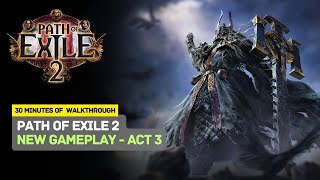 Path of Exile 2  Act 3 Gameplay Walkthrough  Sorceress amp Monk [upl. by Aceber]