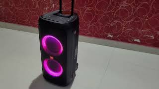 JBL PARTYBOX 310 INDOOR TEST AT FULL VOLUME  BASS BOOST LEVEL 12 ON BATTERY [upl. by Ute]