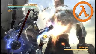 Raiden punching Armstrong but HL SFX [upl. by Latnahc738]