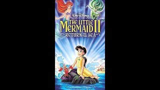 closing to the little mermaid 2 return to the sea VHS 2000 [upl. by Aiksa]