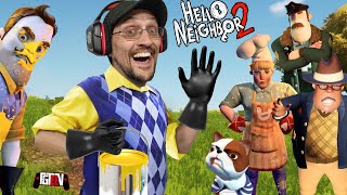 Hello Neighbors of Hello Neighbor 2 Everyone Hates Me FGTeeV Beta 00 [upl. by Pallua35]