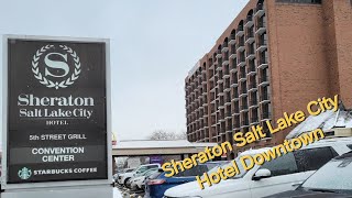 Sheraton Salt Lake City Hotel Downtown Room Tour and Review saltlakecity utah sheratonhotels [upl. by Zachary464]