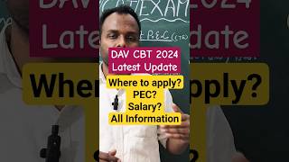 DAV CBT 2024 davrecruitment youtubeindia ytshorts [upl. by Sosthenna]