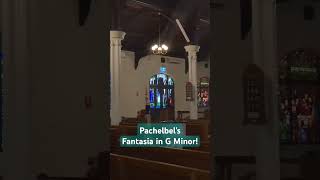 Excerpt from Fantasia in G Minor by Johann Pachelbel organist organ [upl. by Mccreery]