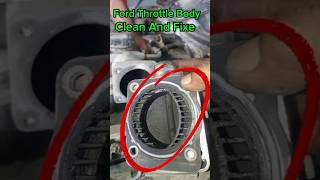 Ford Throttle Body Cleaning And Fixe automobile mechanic throttlebody shorts AutoMechanic88 [upl. by Hermina]