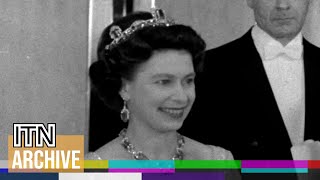 1968 Queen Elizabeth II Graces Premiere of Franco Zeffirelli’s quotRomeo and Julietquot [upl. by Korie]