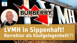 LVMH in Sippenhaft Korrektur als Kaufgelegenheit [upl. by Hulda]