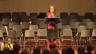 Dr Noelle Chaddock speaks at the MLK50 FirstYear Seminar [upl. by Jarrell]