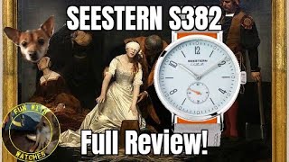 Seestern S382 Small Second Automatic Watch Review [upl. by Cychosz]