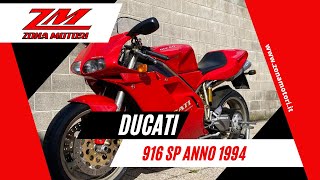 DUCATI 916 SP anno 1994  Bellissima [upl. by Odelet953]