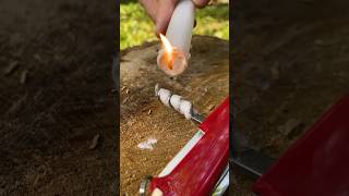 Incredible Life Hack with Victorinox Swiss Army Knife survival camping lifehacks [upl. by Garratt]