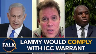 “Absurd” David Lammy Says He Would Comply With ICC Arrest Warrant If Netanyahu Came To UK [upl. by Bevis266]