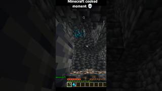 Minecraft cooked moment 💀minecraft trollskull viralshort [upl. by Ayatnwahs]