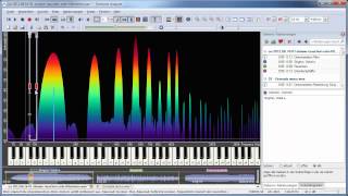 Overtone Analyzer  Demonstration von Stimmfunktionen [upl. by Llerdnek85]