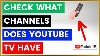 How To Check What TV Channels YouTube TV Has in 2024 [upl. by Ariik]