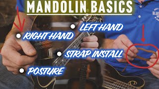 Introduction to Playing Mandolin How to Sit How to Hold amp How to Pick [upl. by Newmark323]