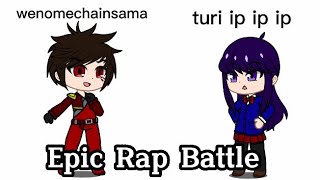 wenomechainsama vs turi ip ip ip gacha club [upl. by Corine]