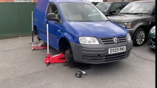 VW CADDY CONVERSION PART 2 [upl. by Nnylhsa]