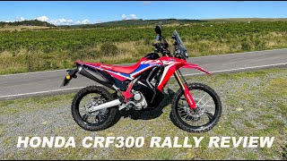 Honda CRF300 Rally first ride review [upl. by Rusell407]