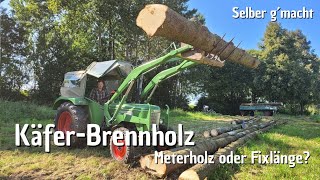 KäferFichten  Holzrücken  Oldtimer im harten Forsteinsatz [upl. by Anilec]