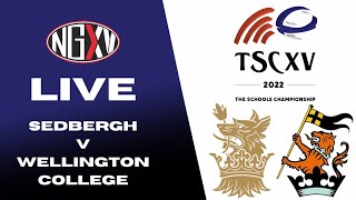 LIVE RUGBY SEDBERGH V WELLINGTON COLLEGE  THE SCHOOLS CHAMPIONSHIP  ROUND 5 [upl. by Ococ]