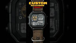 Casio Ae1200 custom shotrs short gshock jamtangan [upl. by Clement]