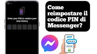 Come reimpostare il codice PIN di Messenger 2024 [upl. by Kerekes]