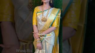 Non transparent Katan tissue silk saree at just Rs999 shorts celebrityinspiredsaree [upl. by Crifasi]