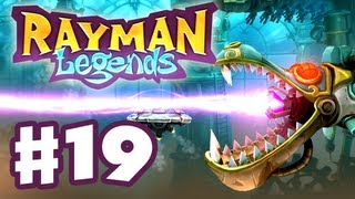 Rayman Legends  Gameplay Walkthrough Part 19  Mechanical Dragon Boss PS3 Wii U Xbox 360 PC [upl. by Oriana]