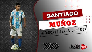 Santiago Muñoz  Mediocampista  Midfielder • 2024 [upl. by Ozzie]