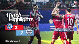 Match Highlights  Jamshedpur FC 32 Mumbai City FC  MW 2  ISL 202425 [upl. by Teyut]