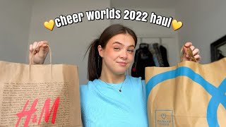 spring summer clothing haul… cheerleading worlds 2022 [upl. by Barbaraanne]