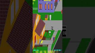 Paperboy Atari  Namco HD 60fps  1984 Intro retrogaming retroarcadegames arcadegame [upl. by Bernat]