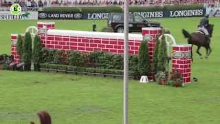 Discover Ireland Dublin Horse Show Puissance 2014 [upl. by Sterner]