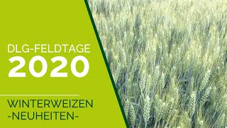 DLGFeldtage 2020  WinterweizenNeuheiten [upl. by Annahsed954]