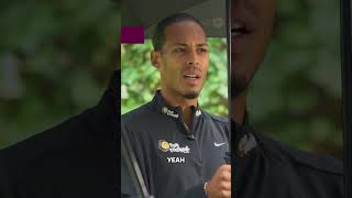 Virgil van Dijk giving major props to Saliba [upl. by Hnah]