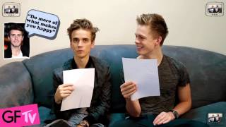 EXCLUSIVE Joe Sugg amp Caspar Lee Play Best amp Worst  Girlfriend Magazine [upl. by Fitton]