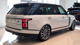 2022 Range Rover Autobiography P525 LWB Carbon Black Metallic 518HP  InDepth Visual Walk Around [upl. by Arevle]