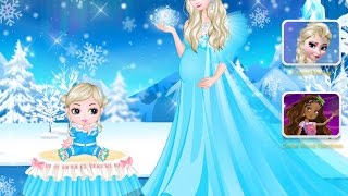 ♥ Elsa Has A Baby Frozen Game Watch Full Episode ♥ [upl. by Eiramave]