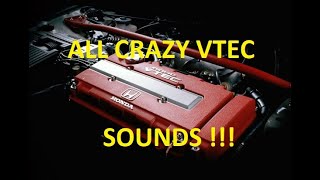 The sound evolution of Honda’s VTEC  LOUD [upl. by Emoreg]