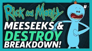 Rick and Morty Rewind Season 1 Episode 5 quotMeeseeks and Destroyquot Breakdown [upl. by Aivataj]