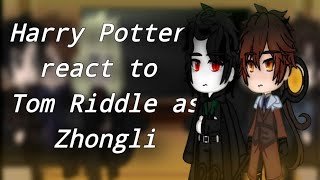 RusEng  Harry Potter react to Tom as Zhongli  AU  2X [upl. by Malin430]