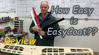 Easycoat Review  Heat Shrink Covering Film for Model Aircraft  Balsa RC Planes [upl. by Dredi]