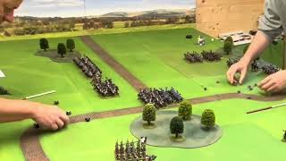 Napoleonic black powder battle report The Westphalians take on the Prussians [upl. by Gutow]