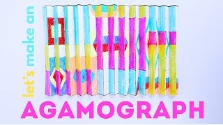 Math Art Idea How to Make an Agamograph [upl. by Flossie]