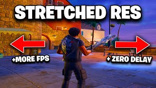 How To Get STRETCHED RESOLUTION in Fortnite CHAPTER 5 Best Stretched Resolution [upl. by Esinnej45]