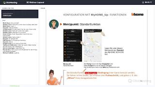 Bticino Aufbauwebinar MyHOME Up UND HOMETOUCH [upl. by Cohleen]