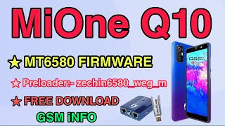 Mione Q10 Firmware MT6580 Free Download by GSMiNFO [upl. by Adnohsel]